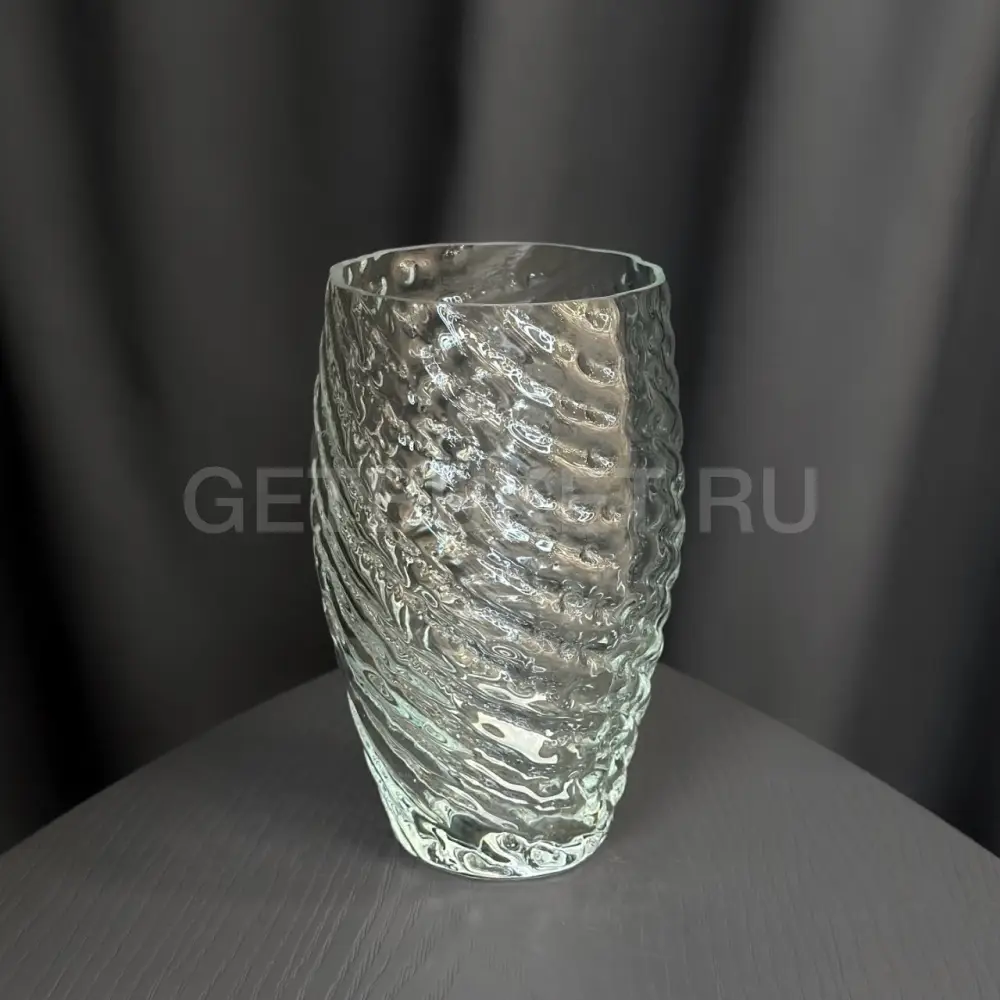 235463 Ваза стекло "Небраска"